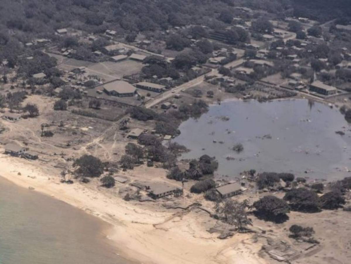 Más del 80% de la población de Tonga afectada por erupción de volcán y tsunami&nbsp;&nbsp;