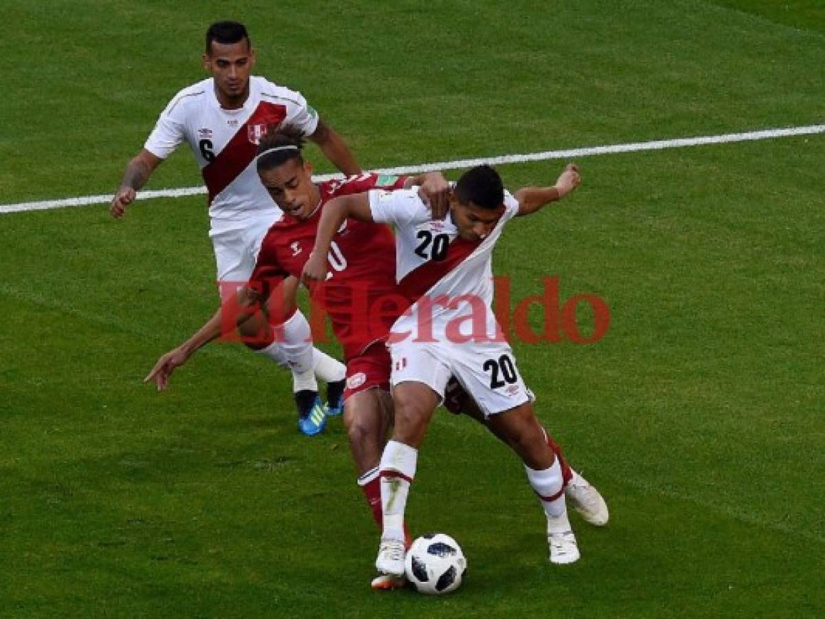 Perú no pudo ante Dinamarca y perdió 0-1 en su debut en el Mundial Rusia 2018