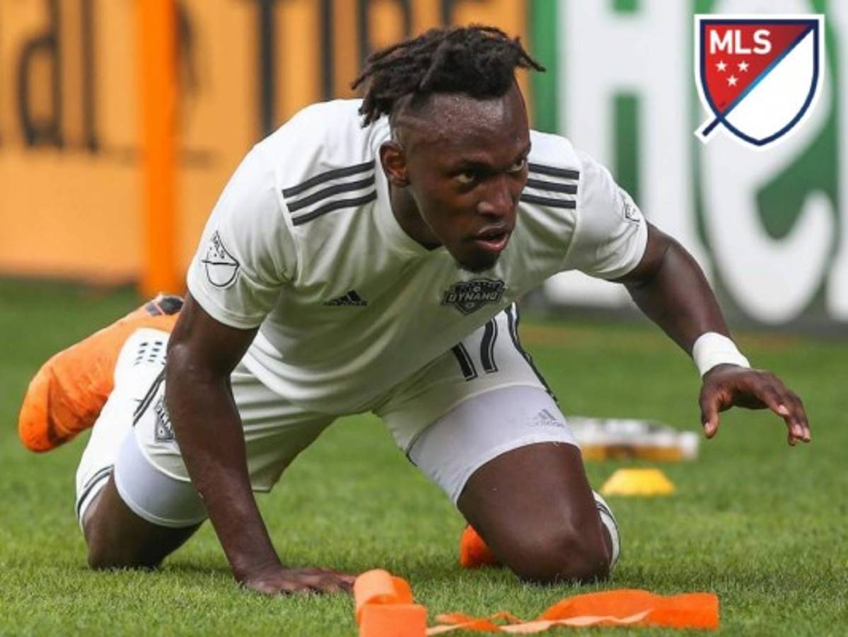 Houston Dynamo de Arlberth Elis y Romell Quioto perdió 1-0 ante el New York RB en la Liga MLS