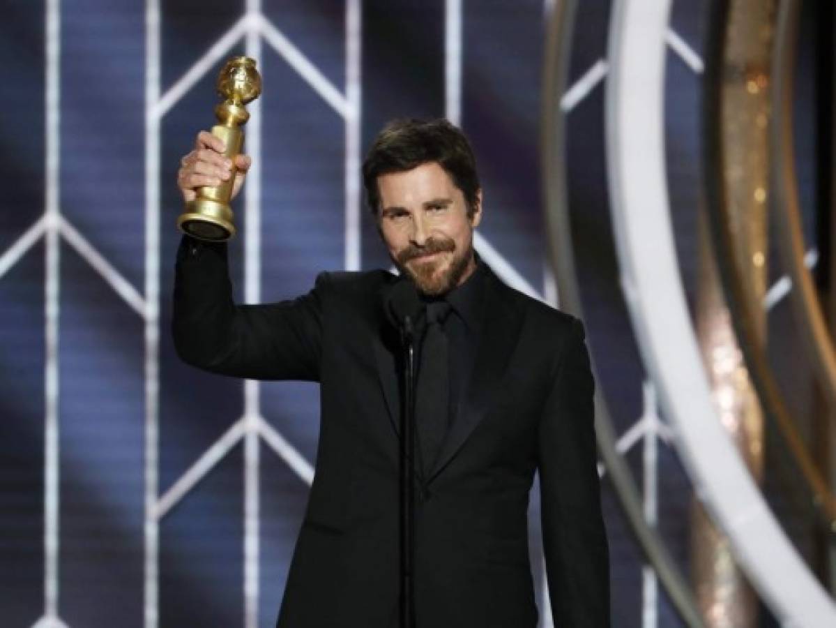 Christian Bale agradece a Satanás tras ganar un Golden Globe