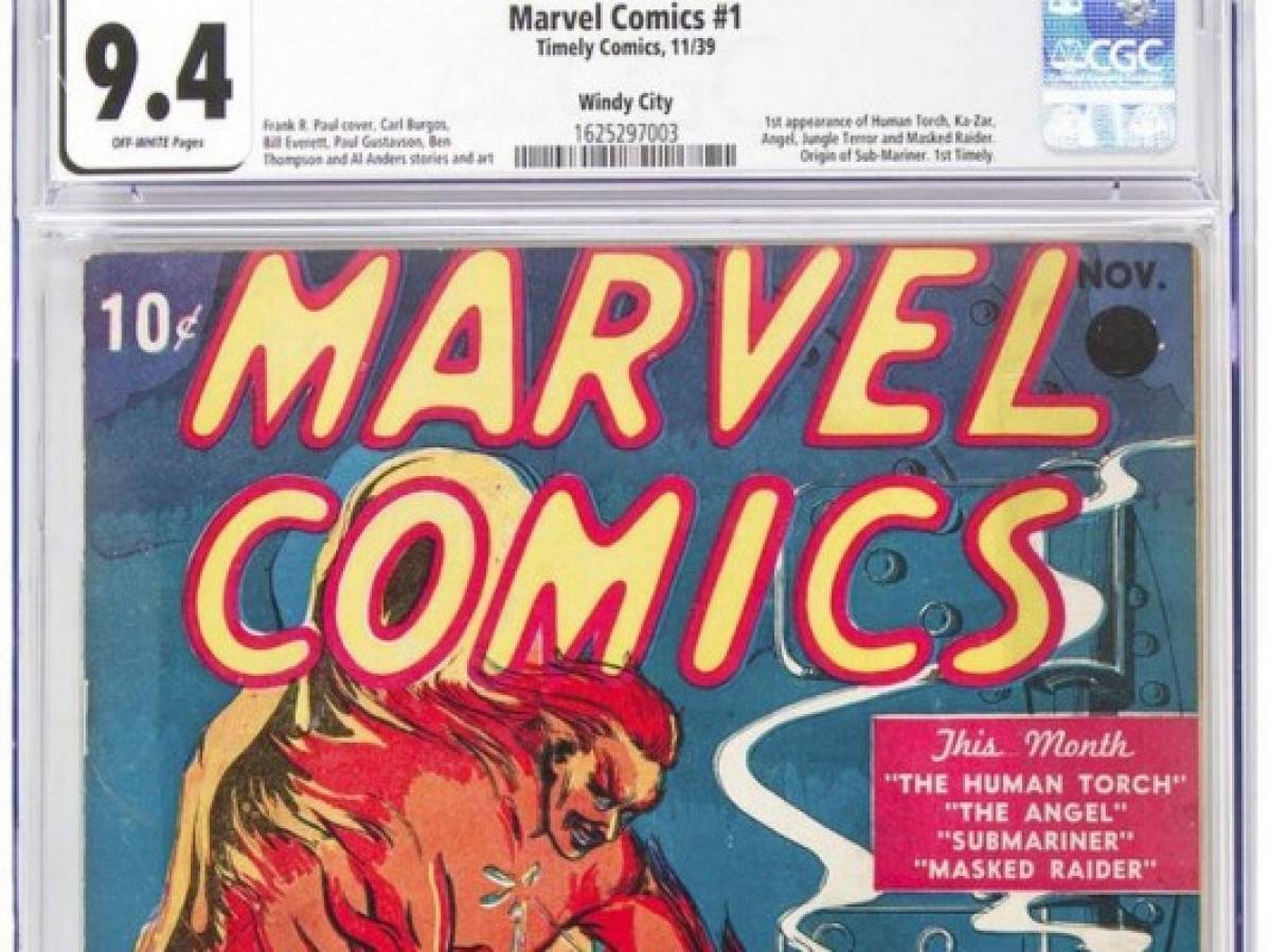 Primer número de Marvel Comics se vende por $1.26 millones  