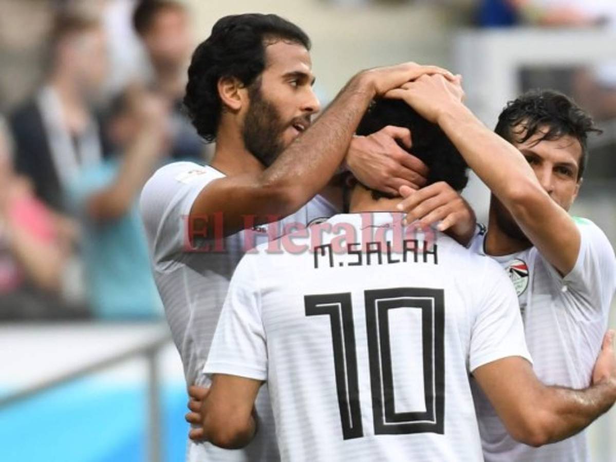 Así fue el gol y la celebración de Mohamed Salah en el duelo Arabia Saudita vs Egipto