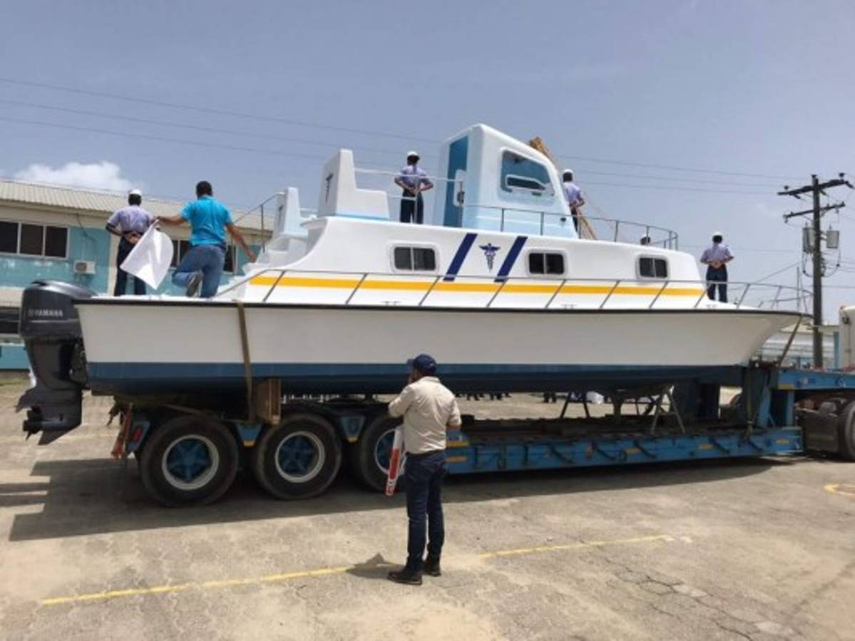 EE UU dona lancha médica a Copeco para emergencias