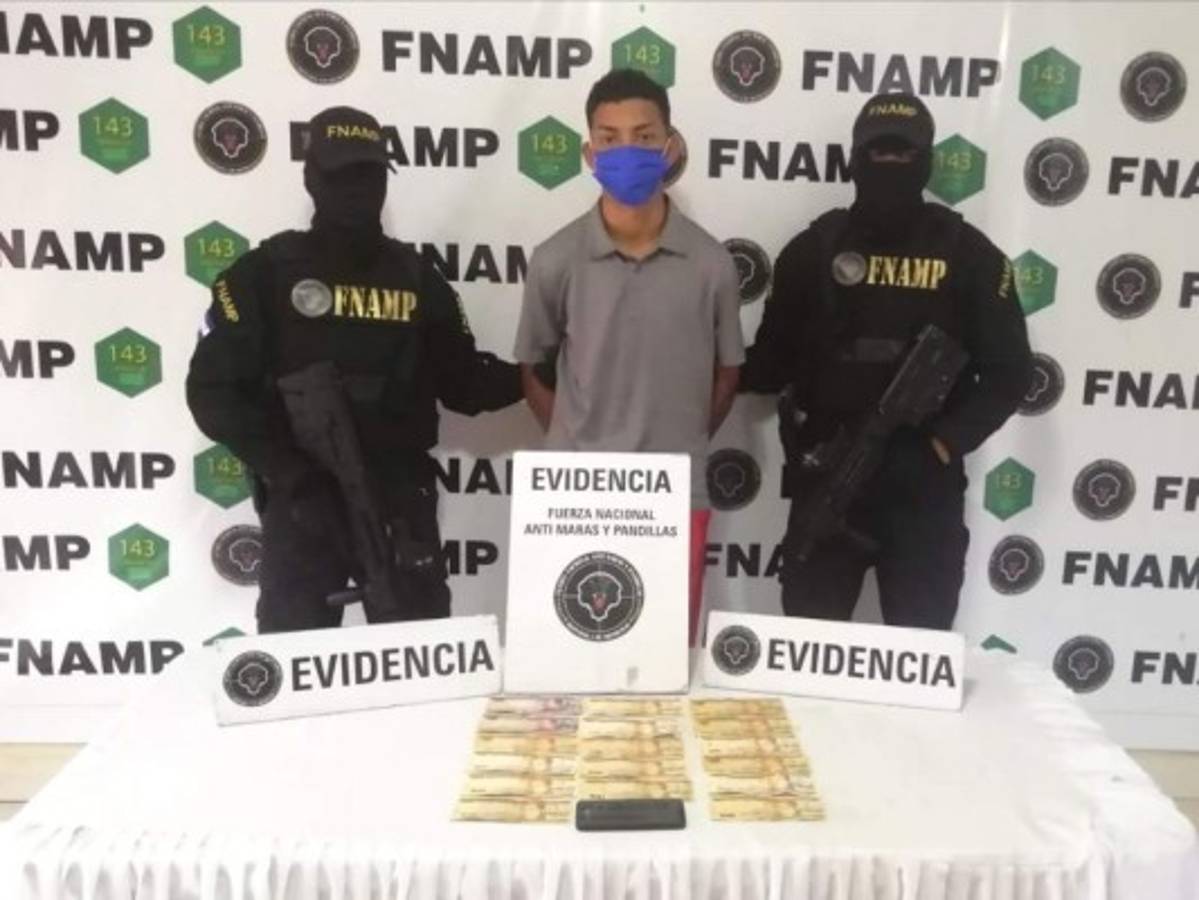 Capturan a 'El Tortu', presunto extorsionador de la Pandilla 18 en El Pedregal