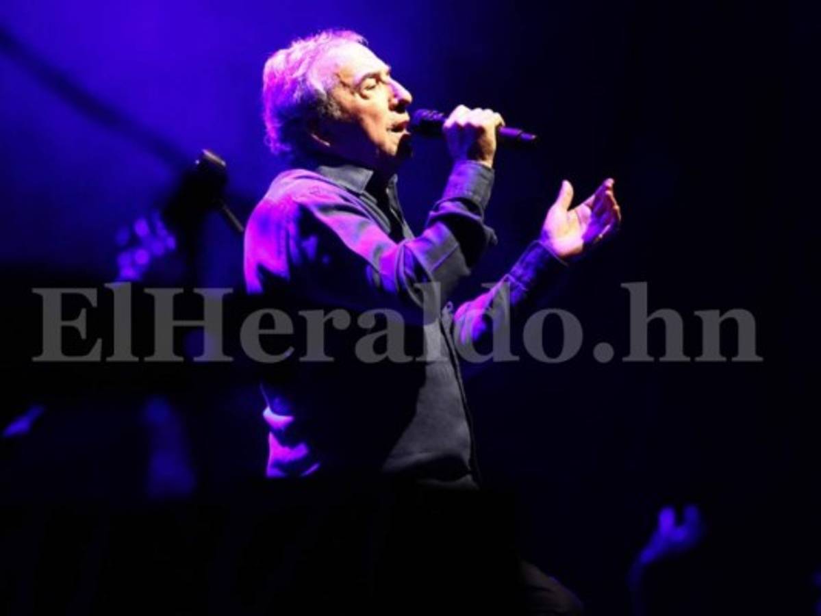 Espectacular velada romántica con José Luis Perales en Tegucigalpa