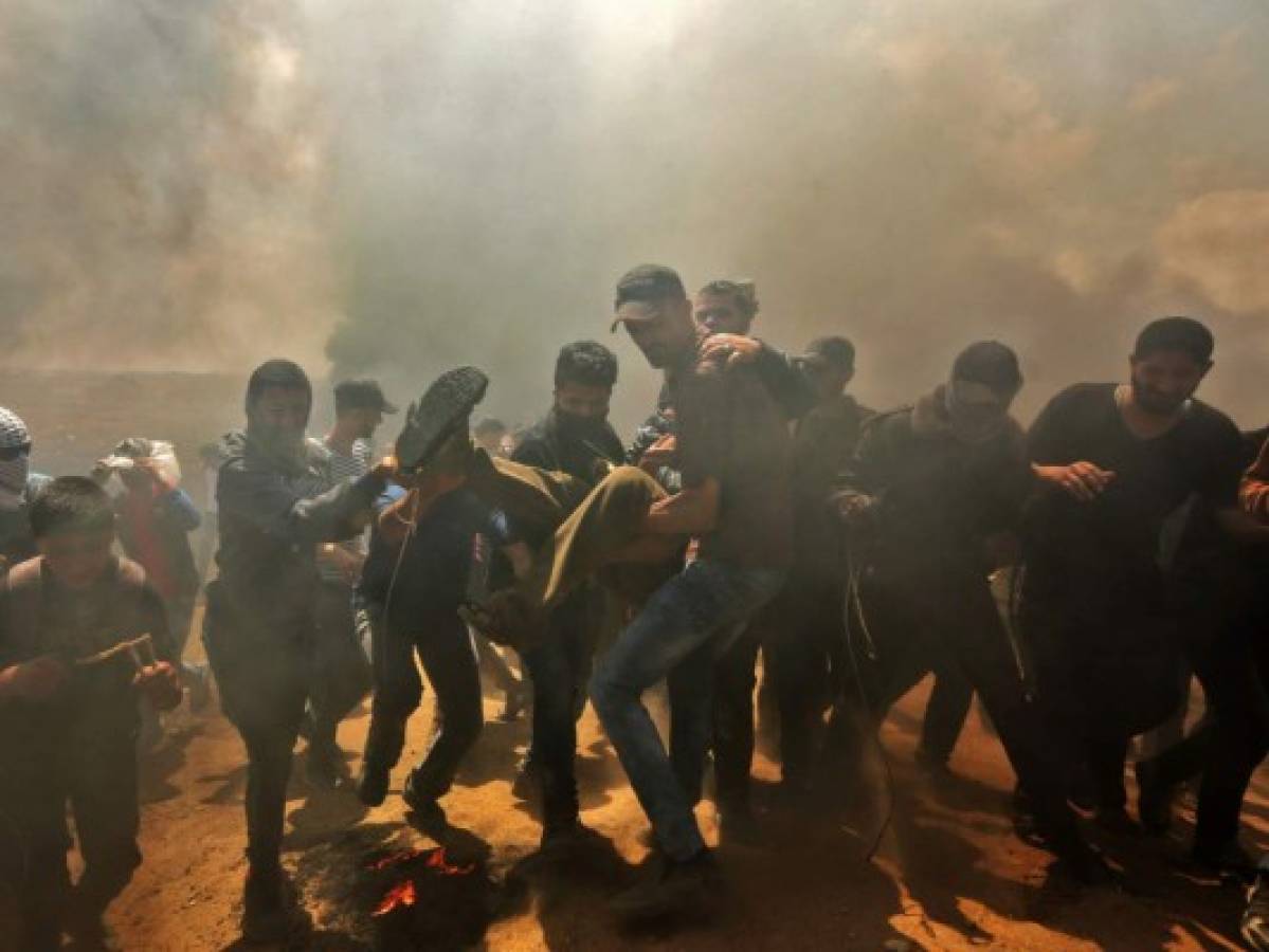 Protestas en Gaza por apertura de embajada Estados Unidos en Jerusalén dejan al menos 41 muertos  