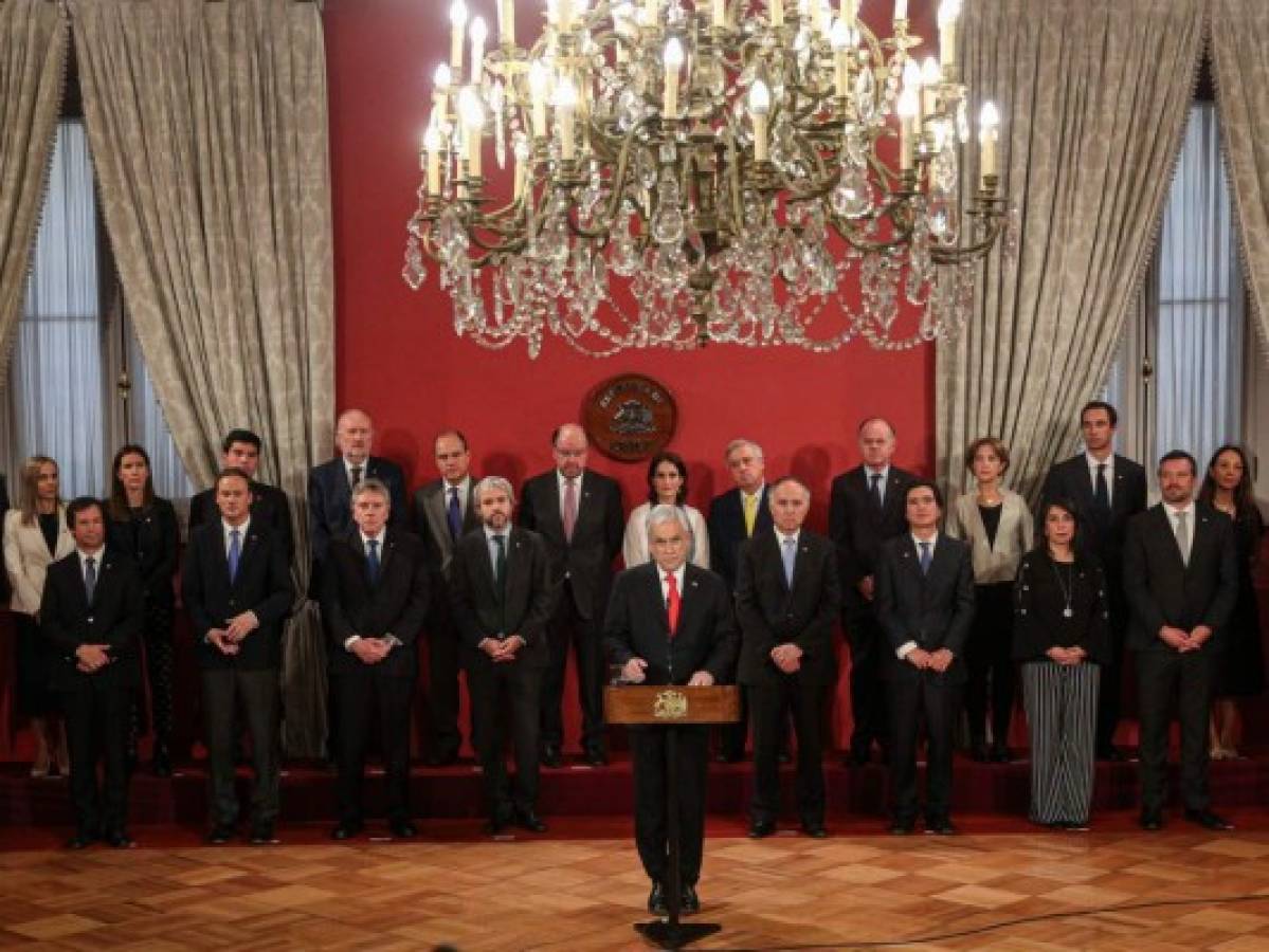 Chile: Sebastián Piñera cambia parcialmente su gabinete tras protestas