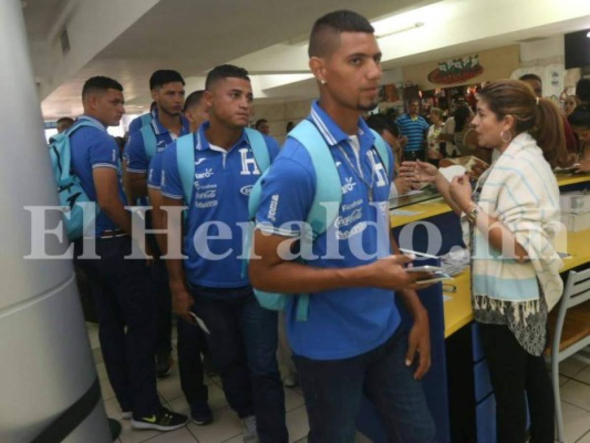 Sub-23 de Honduras viajó a gira por Asia