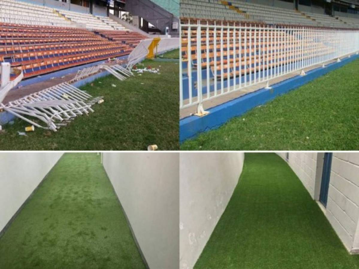 Conapid pule el Estadio Nacional de Tegucigalpa