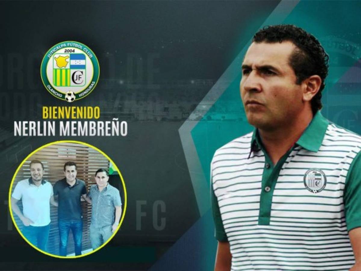 Nerlin Membreño es el nuevo entrenador del Juticalpa FC en la Liga de Ascenso