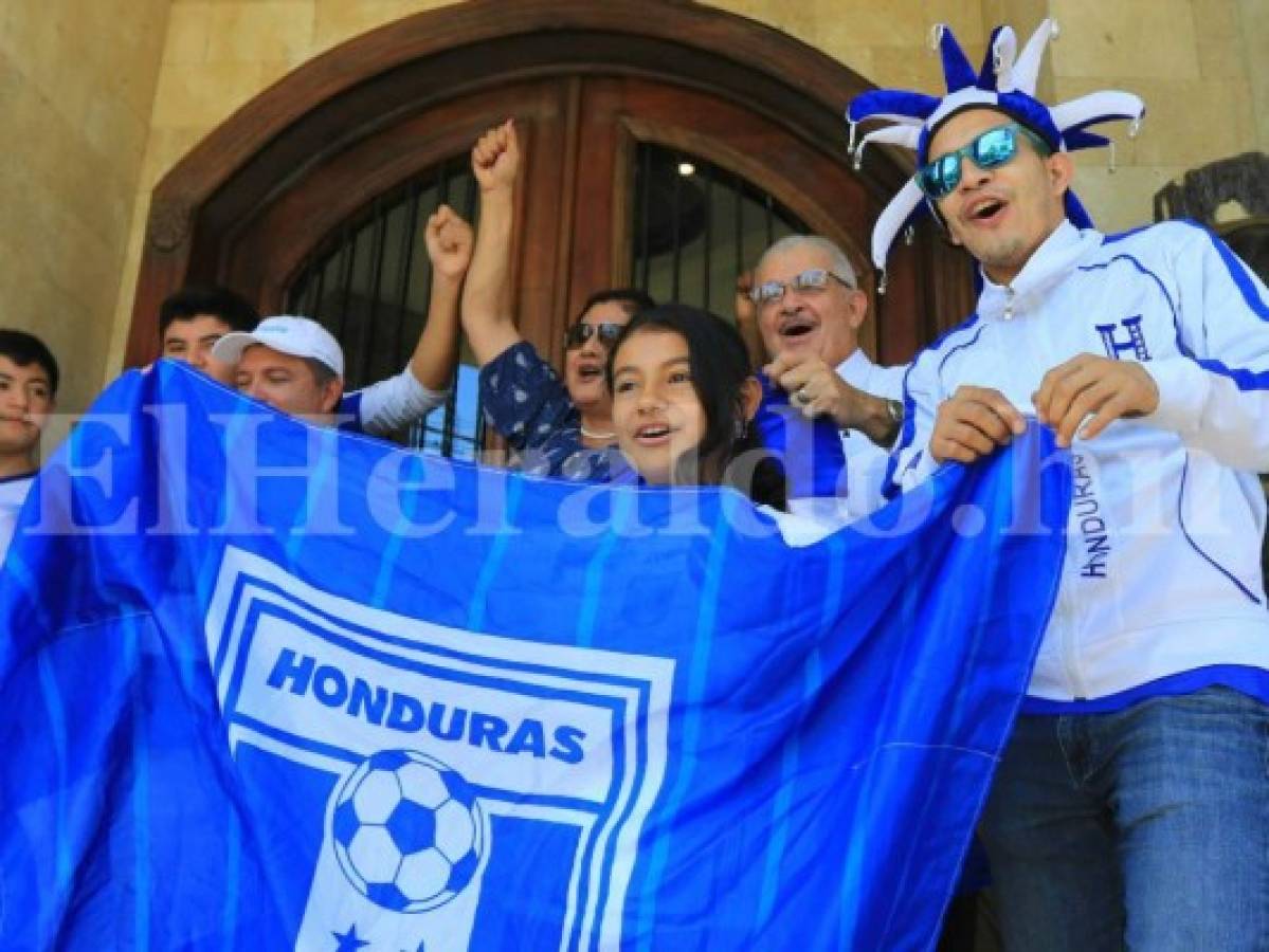 'Honduras, Honduras', gritan en el hotel de la Selección