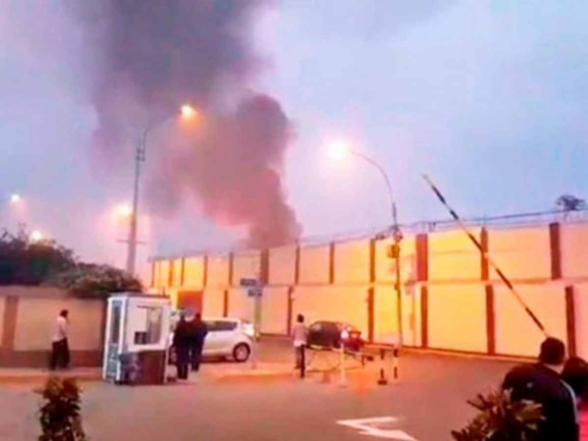Lima: Incendio y disturbios deja motín en 'Maranguita'