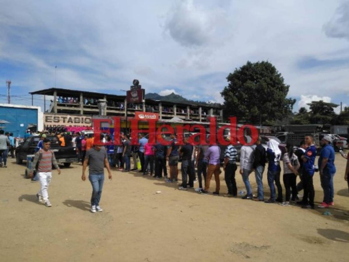 Real de Minas suma un punto a costillas de Motagua en el estadio Marcelo Tinoco de Danlí