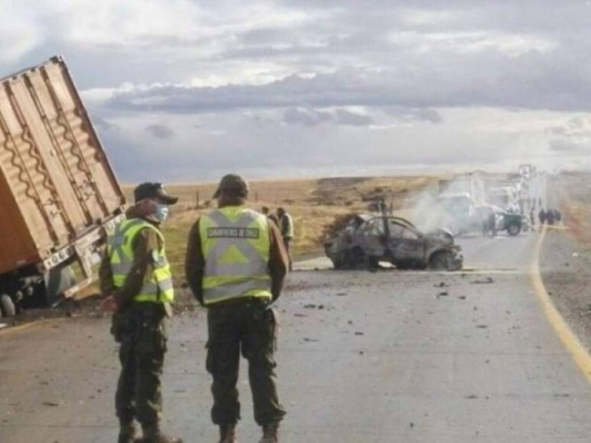 Cinco argentinos mueren en un accidente de carretera en Chile  