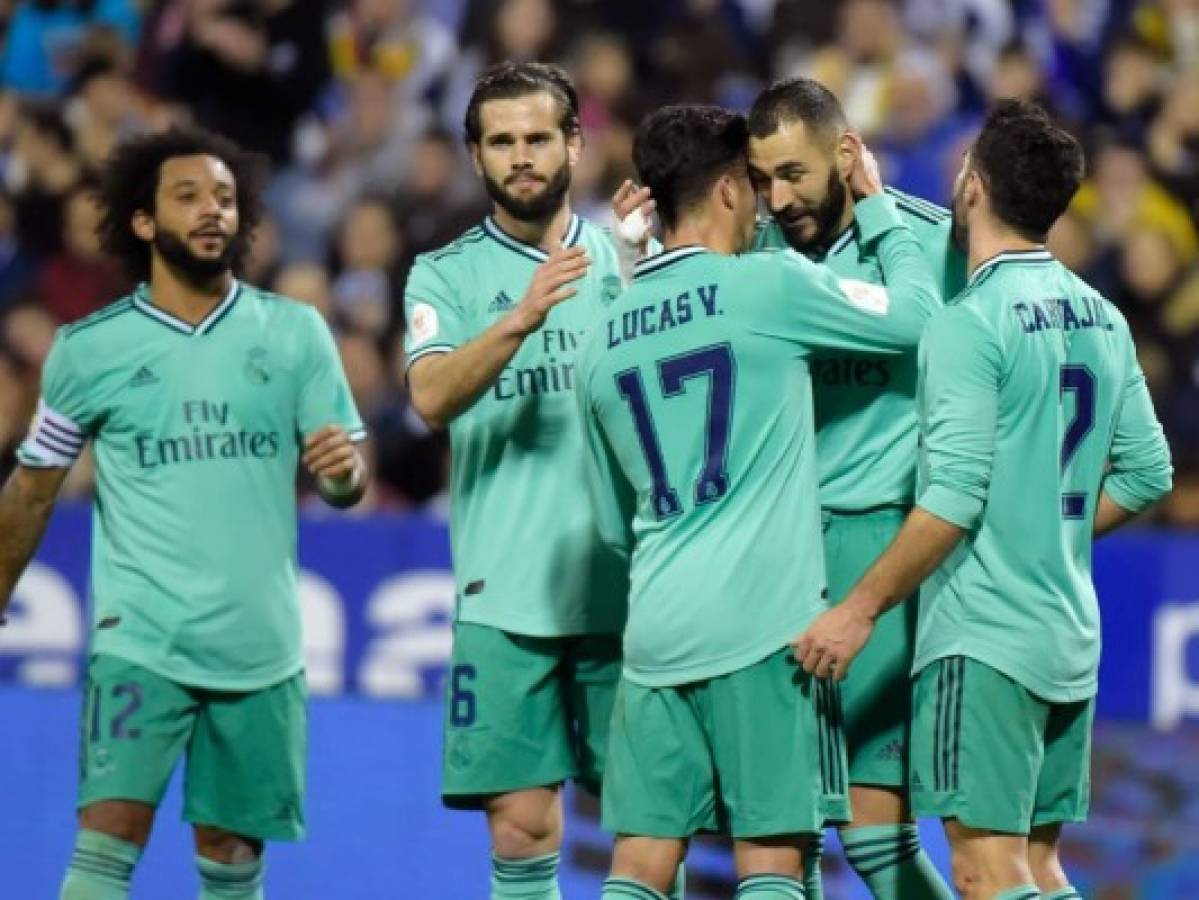 Real Madrid pasa a cuartos de Copa del Rey con goleada  