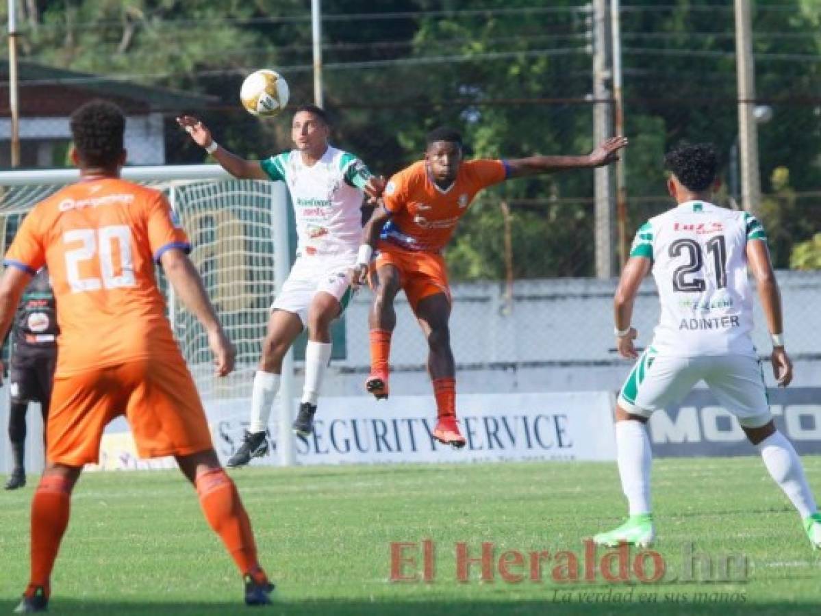 Platense empató 1-1 contra Lobos UPNFM en el Excélsior de Puerto Cortés