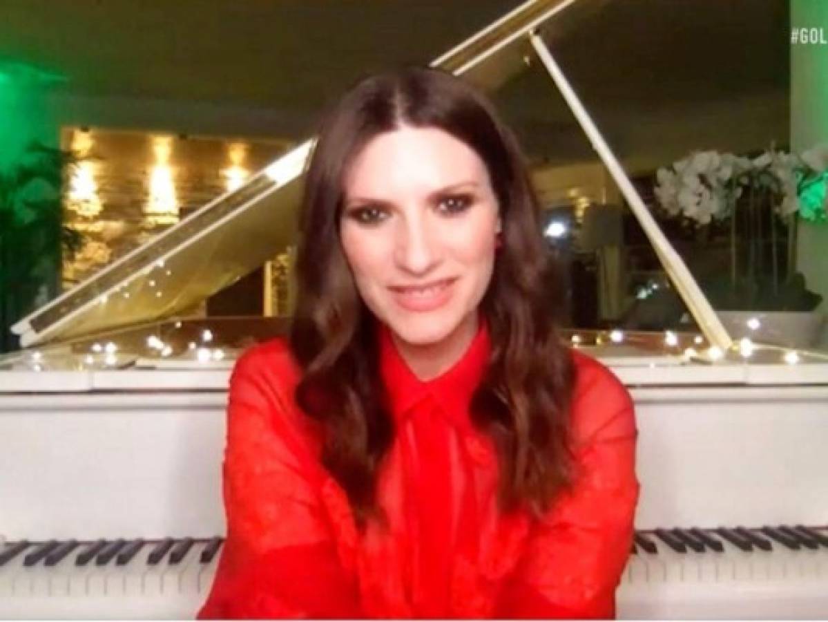 Laura Pausini gana su primer Globo de Oro como coautora de 'Io Sì”