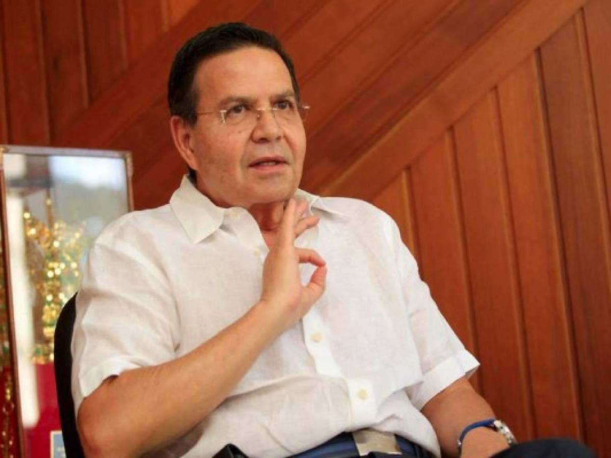 Rafael Callejas, expresidente de Honduras, inició el proceso de quimioterapia tras ser diagnosticado con leucemia
