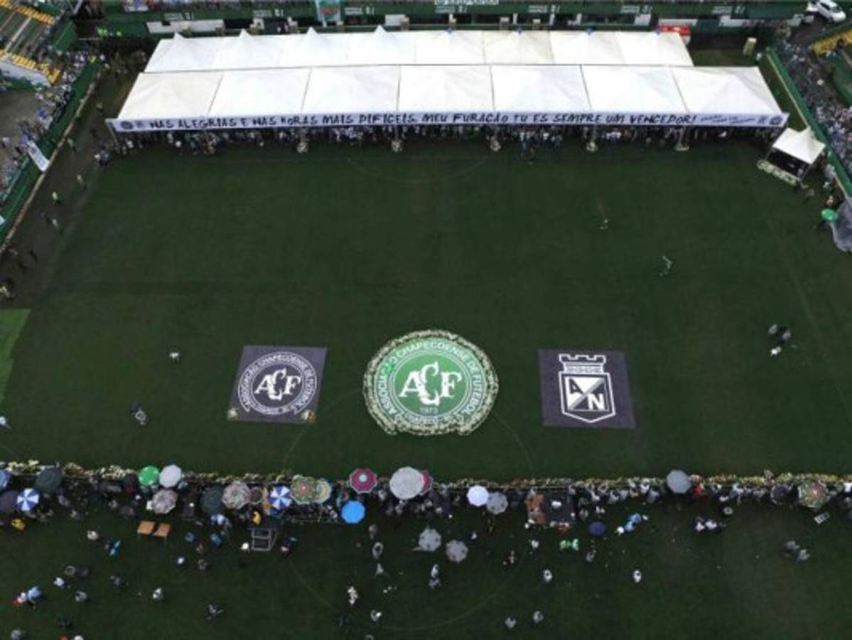 Video: ¿Fantasmas en el velorio de víctimas del Chapecoense?
