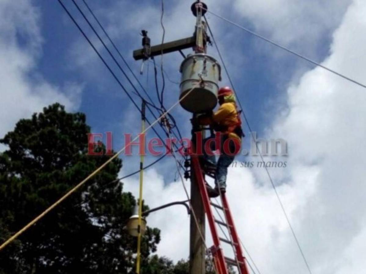 Sectores de Honduras que no tendrán energía eléctrica este miércoles 27 de febrero