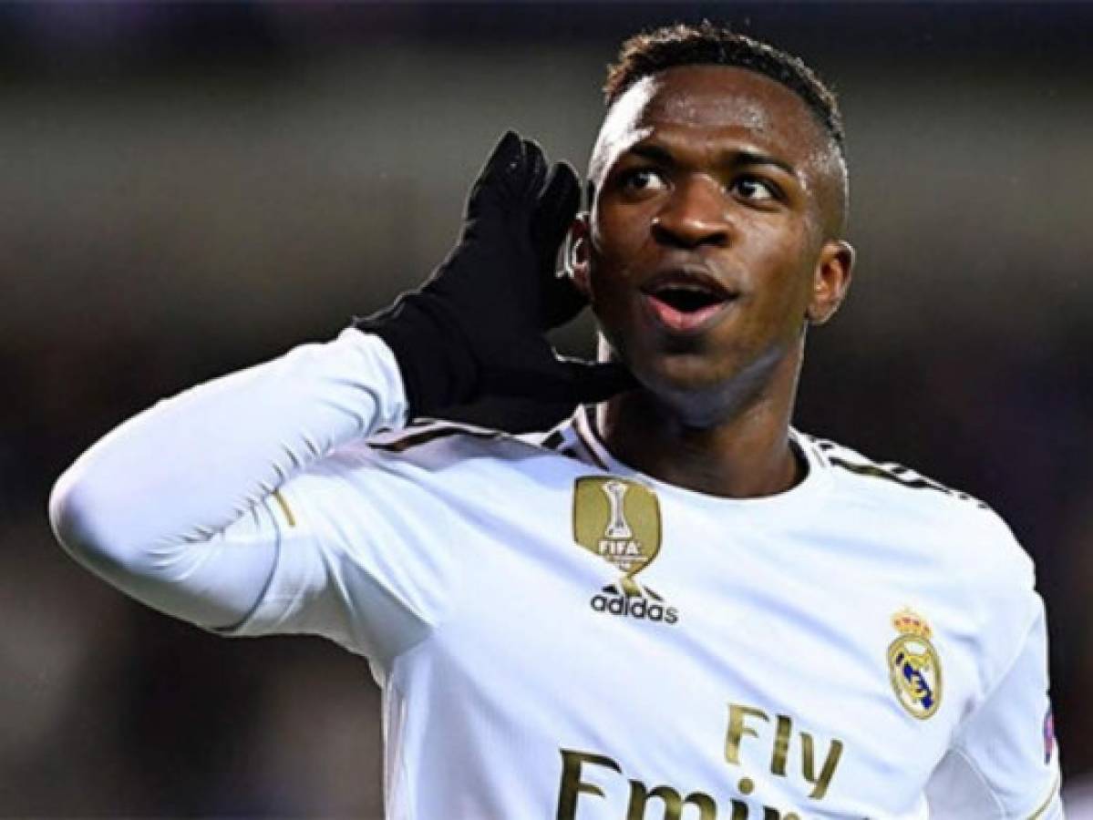 Vinicius no entrena pendiente de un test del coronavirus  