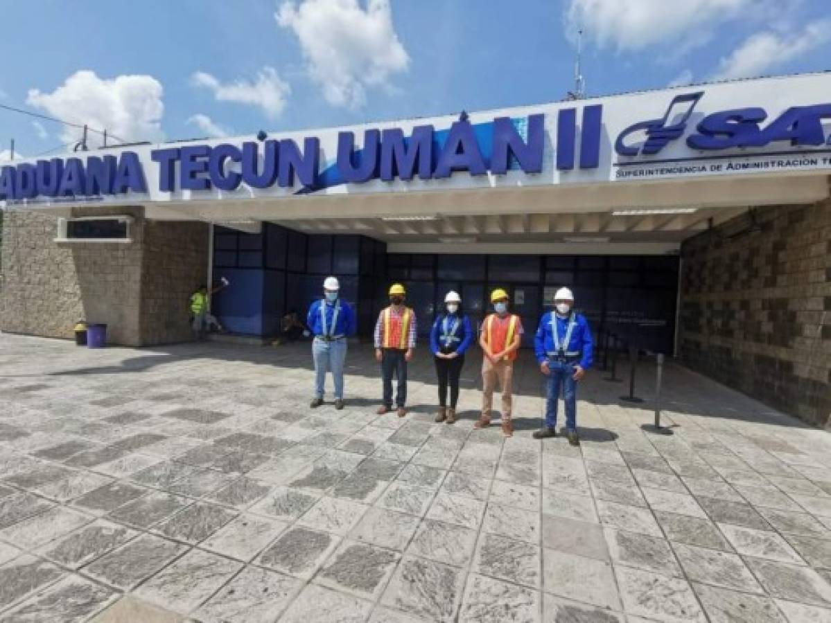 Honduras brindará servicios en Aduana de Tecún Umán II, entre Guatemala y México