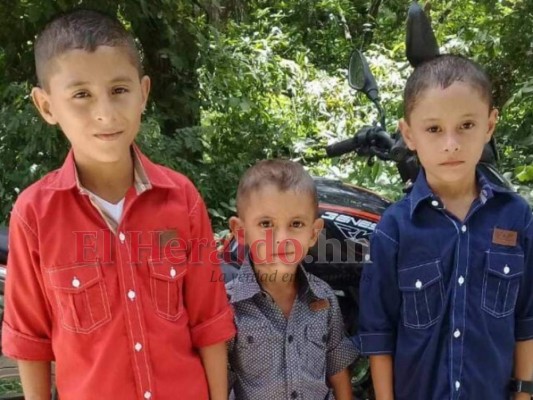 Ellos son los tres pequeños que murieron envenenados a manos de su padre.