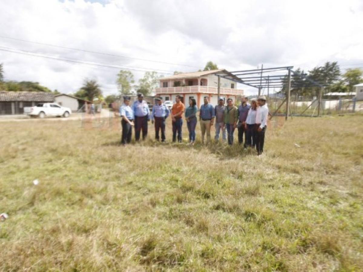Construirán dos postas policiales en Siguatepeque