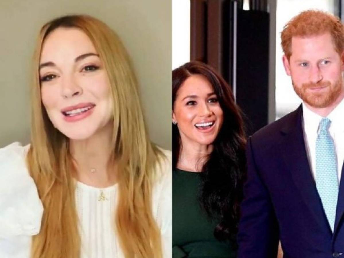 El consejo de Lindsay Lohan a Meghan Markle y al príncipe Harry