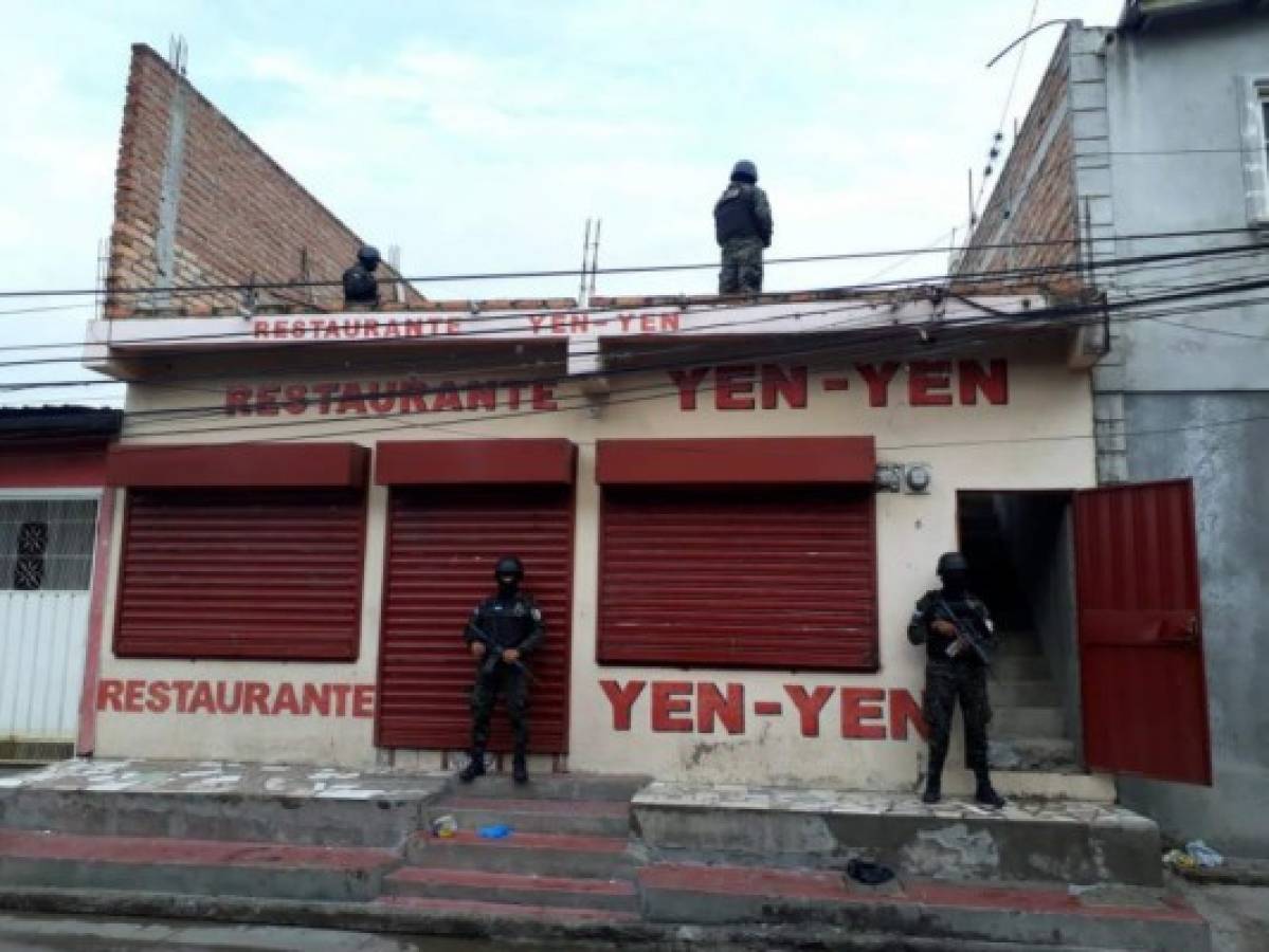 Realizan allanamiento en restaurante chino de la capital de Honduras