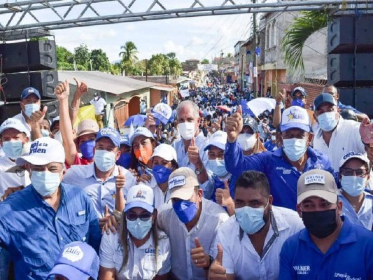 Xiomara Castro, Nasry Asfura y Yani Rosenthal recorrieron Honduras con sus promesas de campaña (Fotos)