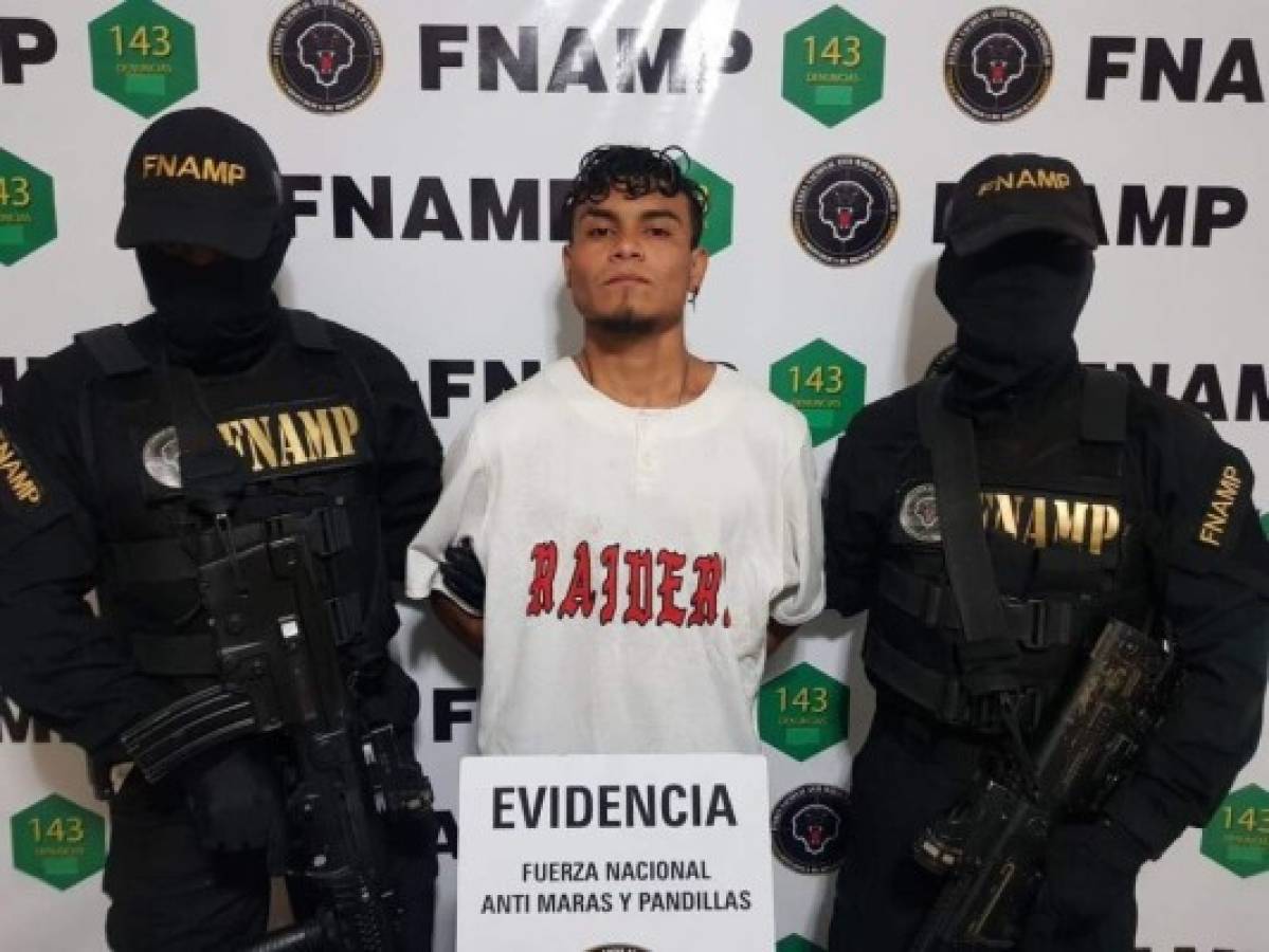 Capturan a encargado de venta y distribución de droga de la Mara Salvatrucha (MS-13)