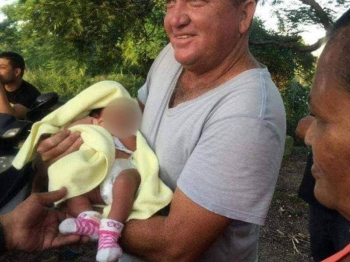 Encuentran a recién nacida en la orilla del río Cangrejal de La Ceiba