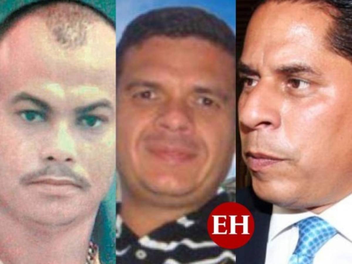 Ellos son los cinco hondureños acusados en el caso 'Narcopolítica'