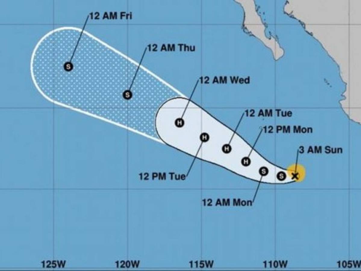 Tormenta tropical Kevin cobra fuerza en el océano Pacífico, podría convertirse en huracán 
