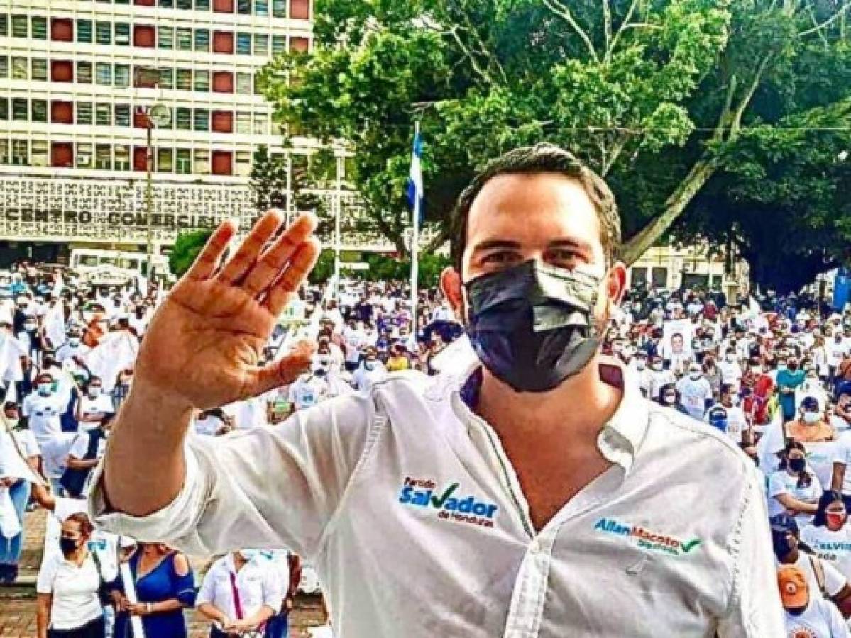 Candidatos a diputados del Partido Salvador de Honduras con más votos en Francisco Morazán
