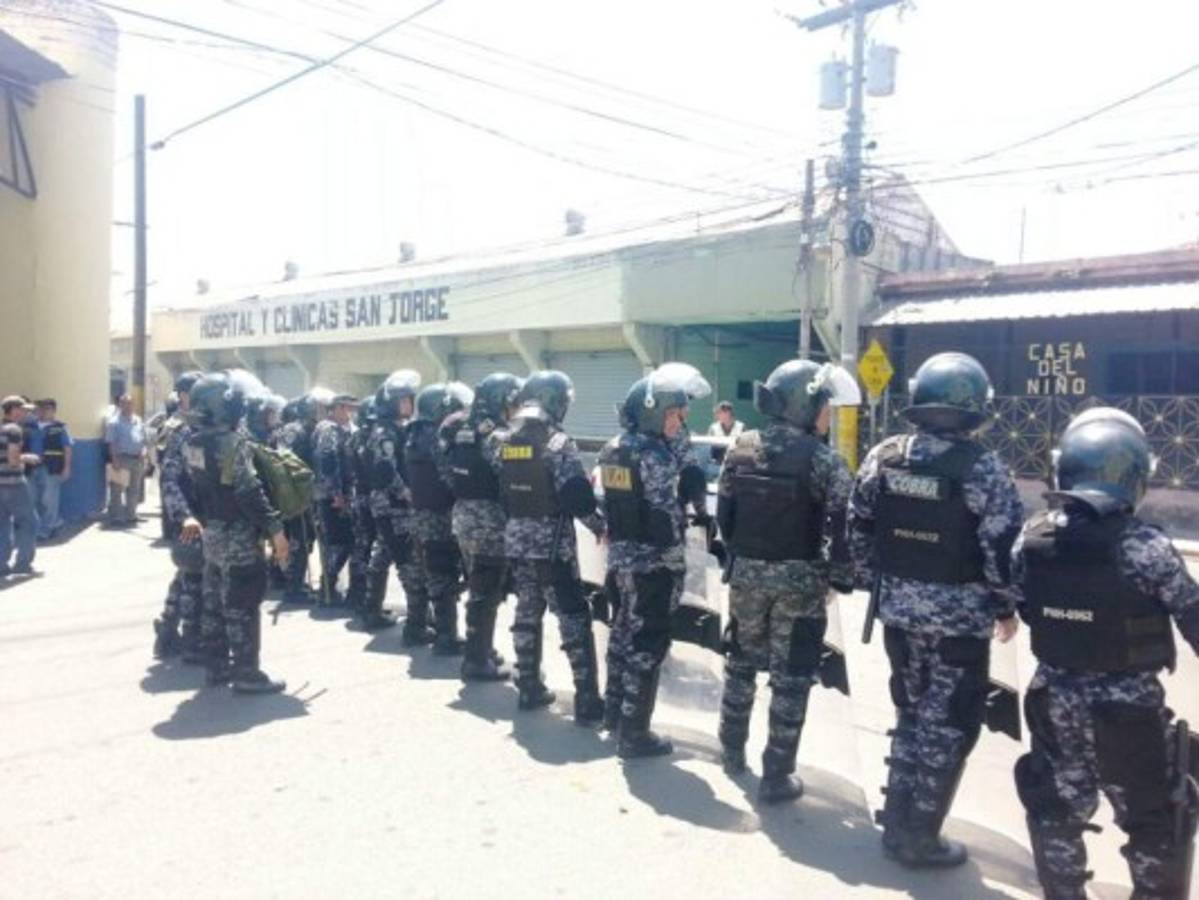 La Policía Nacional acordonó las instalaciones de Insep.