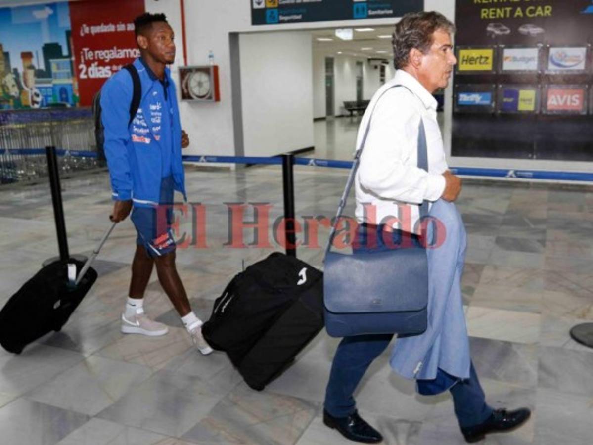 Selección de Honduras llegó consternada a San Pedro Sula pero con ganas de seguir luchando
