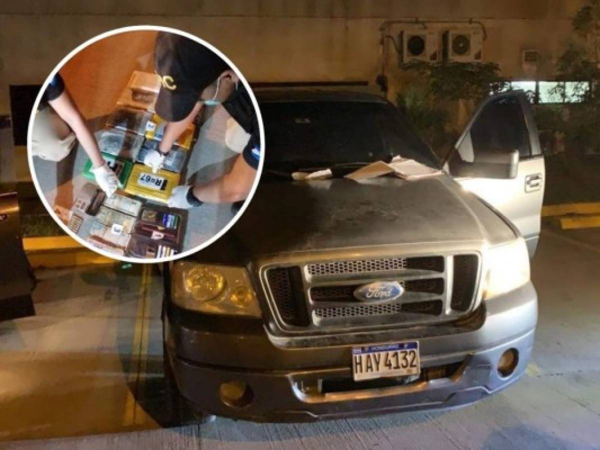 Detienen a cuatro hombres con 10 kilos de droga y fuerte suma de dinero