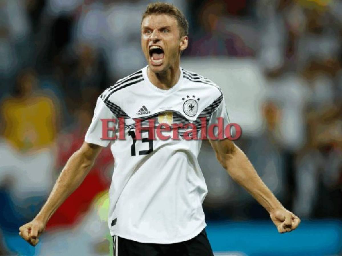 Müller, tras remontada de Alemania: 'Fuimos recompensados'