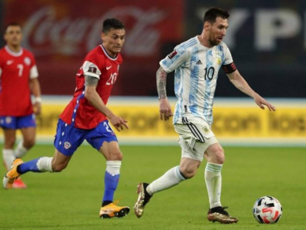 La Argentina de Messi firma deslucido empate 1-1 ante Chile