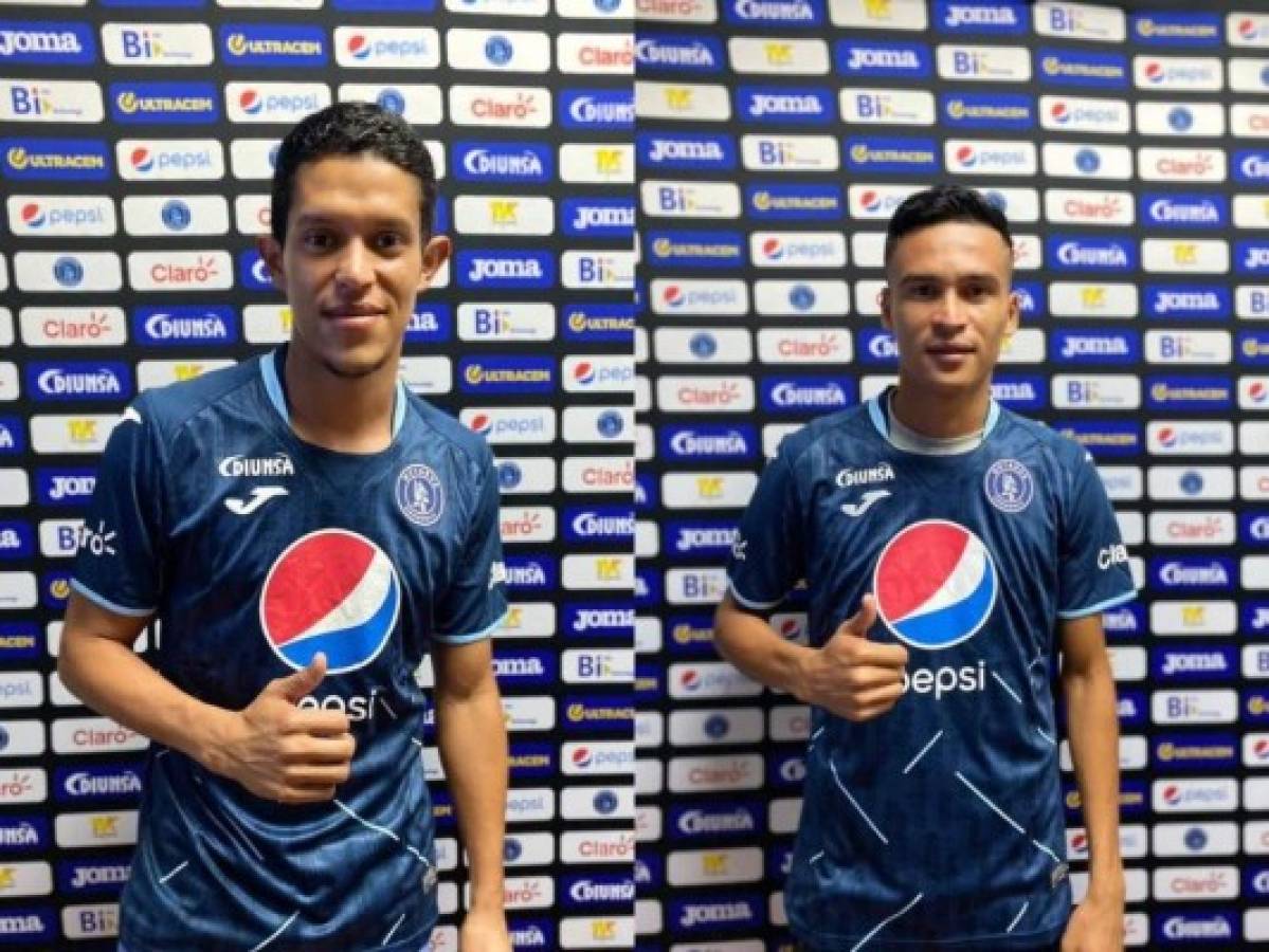 Motagua anuncia las incorporaciones de Jesse Moncada y Juan Ángel Delgado