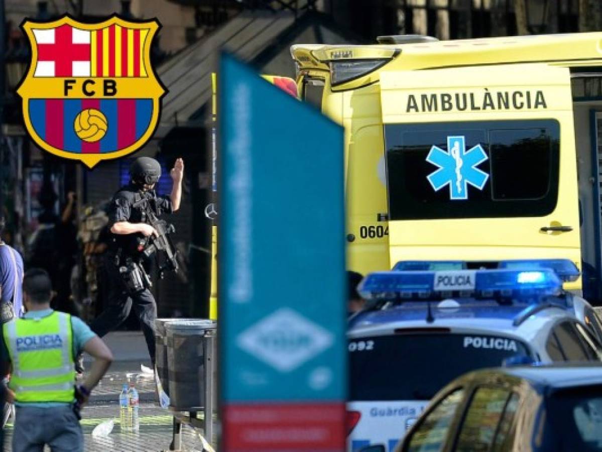 El Barcelona condena ataque terrorista en su ciudad y envía mensaje a las víctimas