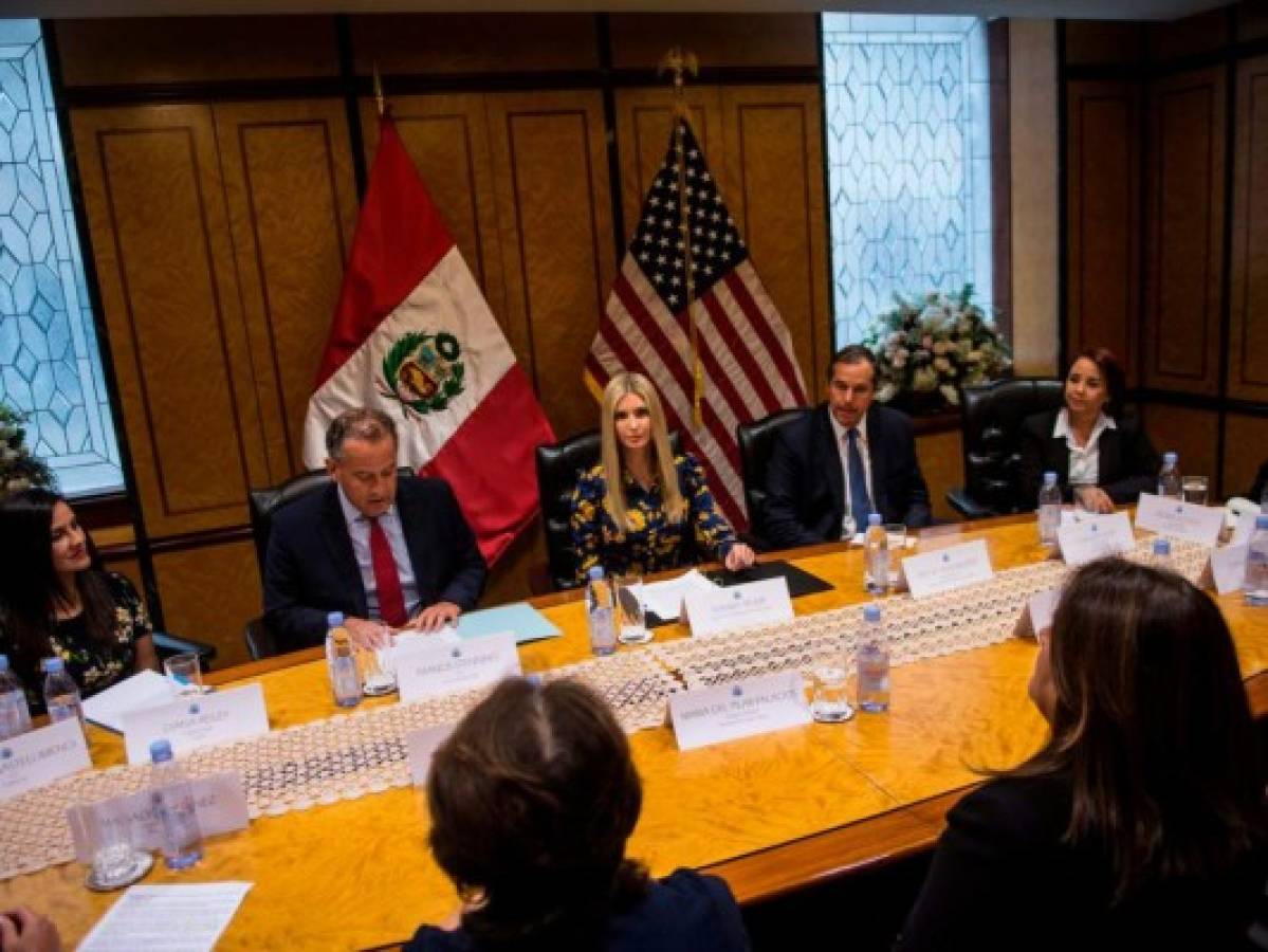 Ivanka Trump llega a la Cumbre de las Américas para impulsar a la mujer en la economía