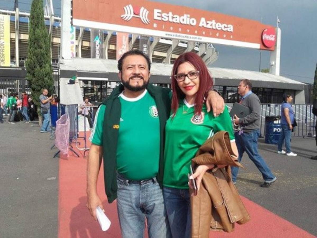 El ambiente previo al duelo entre México y Honduras