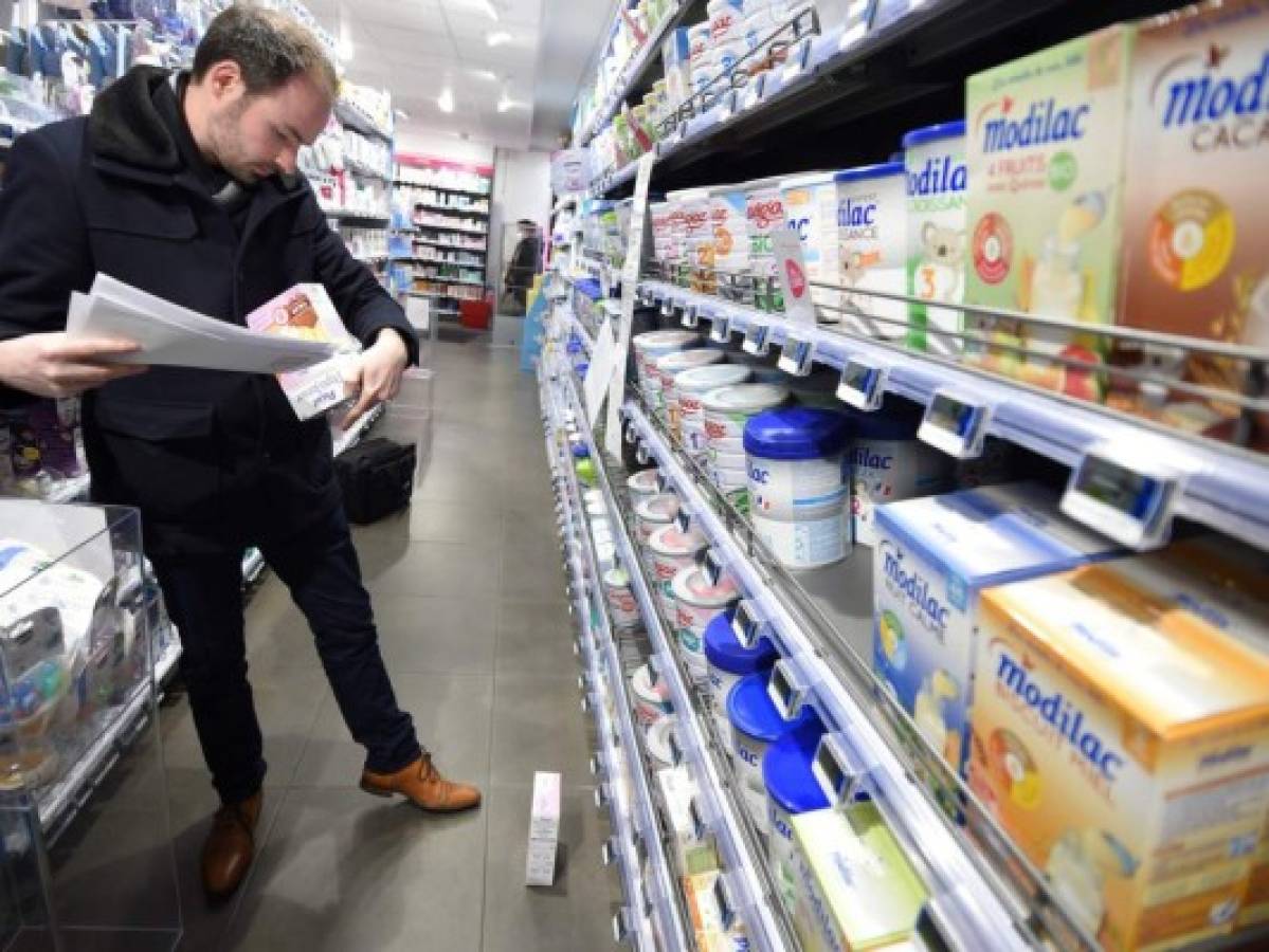 Ochenta y tres países afectados por escándalo de salmonela en leche francesa