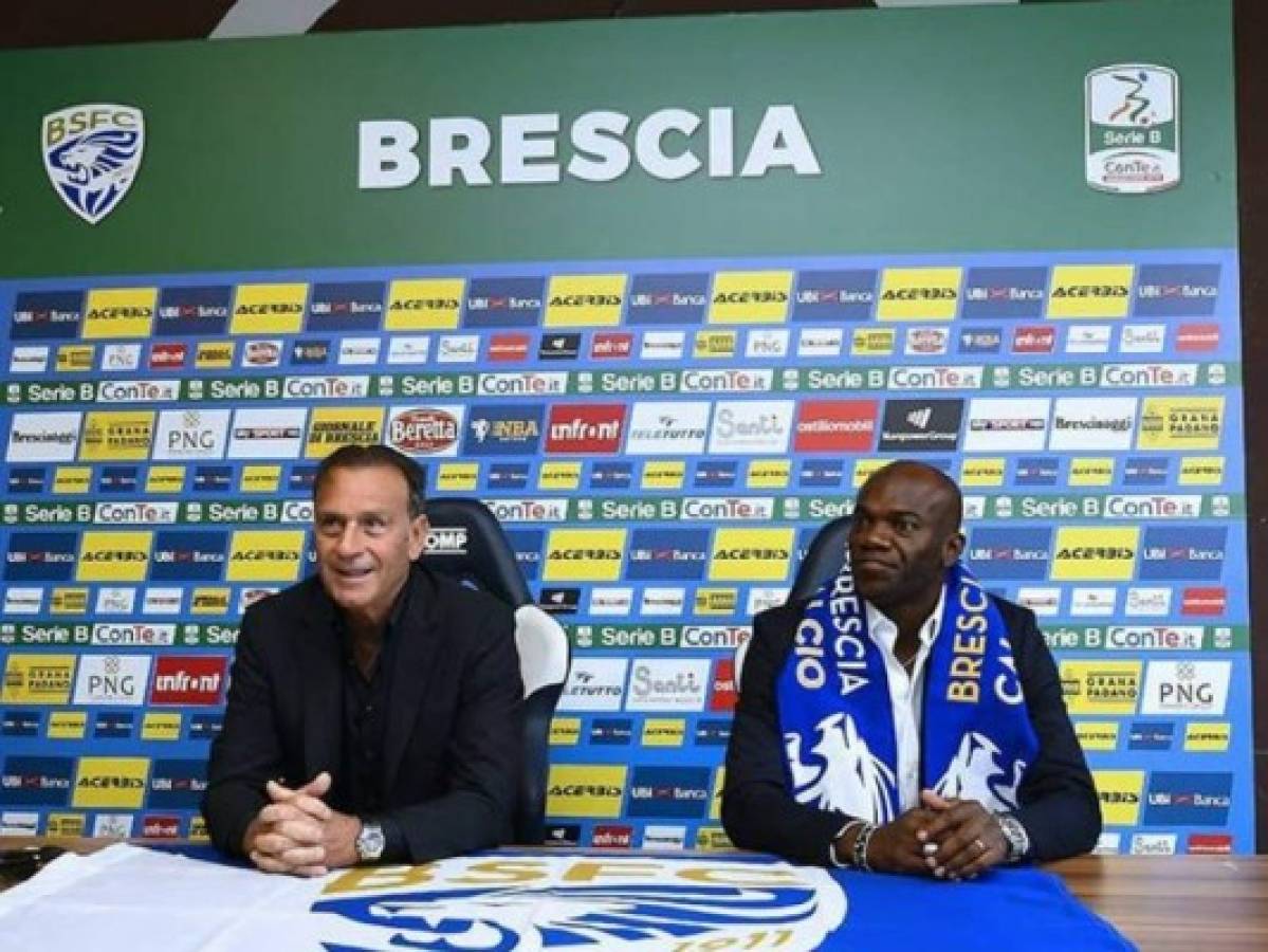 Brescia presenta oficialmente al hondureño David Suazo como nuevo entrenador
