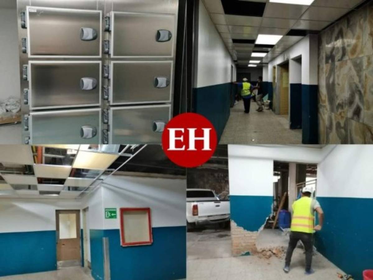 Avanza el proyecto de remodelación de la morgue en Hospital Escuela