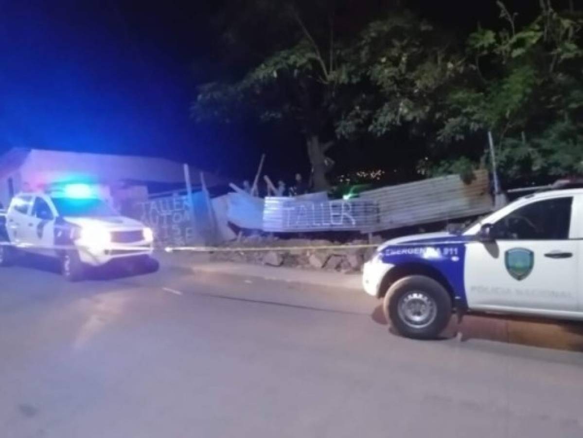 Hallan muerta a mujer dentro de un taller mecánico en Tegucigalpa  