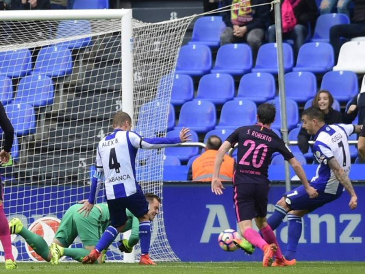Barcelona pierde 2-1 con el Deportivo la Coruña en la Liga de España